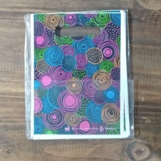 Bolsa riñon para regalo 15x20 Circulos