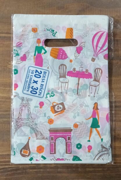 Bolsa riñon para regalo 20x30 Paris