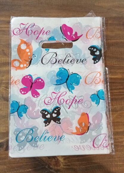Bolsa riñon para regalo 20x30 Mariposas