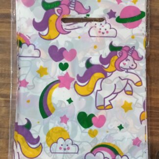 Bolsa riñon para regalo 20x30 Unicornio