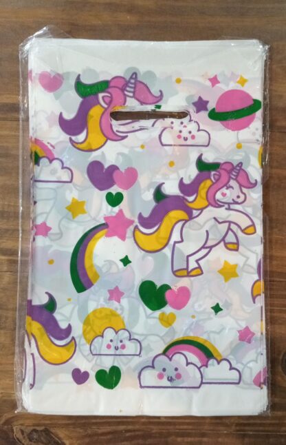 Bolsa riñon para regalo 20x30 Unicornio