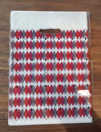 Bolsa riñon para regalo 20x30 rombos