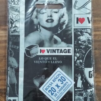 Bolsa riñon para regalo 20x30 vintage
