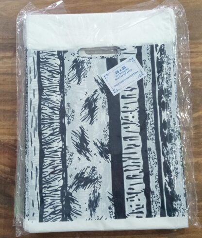 Bolsa riñon para regalo 25x35 texturas negras