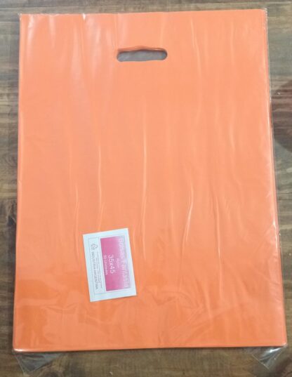 Bolsa riñon para regalo 35x45 naranja lisa