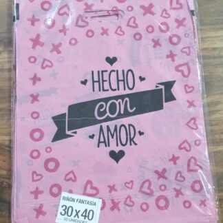 Bolsa riñon para regalo 30x40 Hecho con amor