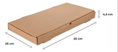 caja para pizza parilla 250x550x45