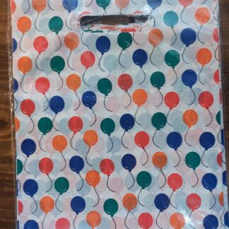 Bolsa riñon para regalo 20x30 globos