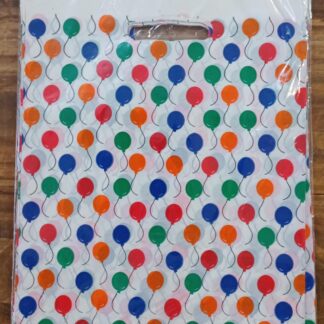 Bolsa riñon para regalo 25x35 globos