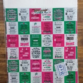 Bolsa riñon para regalo 35x45 frases